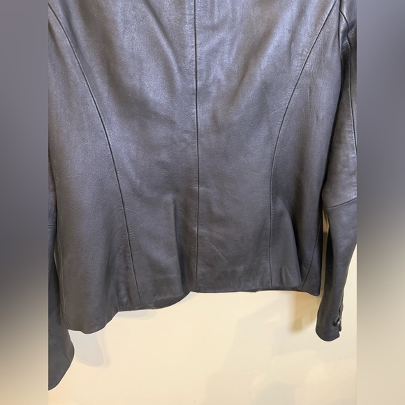 Kasper Leather Blazer *GOOD USED CONDITION* - Picture 13 of 16